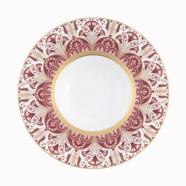 haviland-limoges-r-ves-du-nil-pourpre-or-suppenteller-tiefer-teller-mit-breitem- image 1