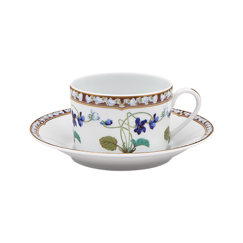haviland-limoges-tasse-mit-untertasse-tee-imp-ratrice-eug-nie image 1