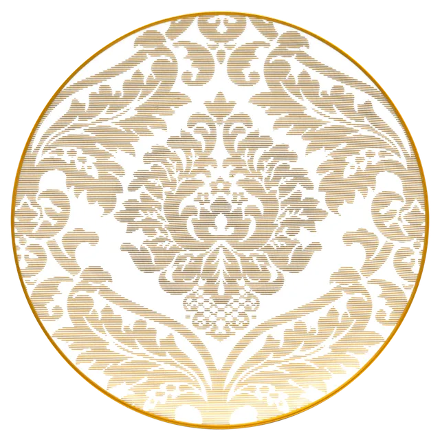 haviland-limoges-damass-ritz-paris-pr-sentierteller-wei-platzteller image 1