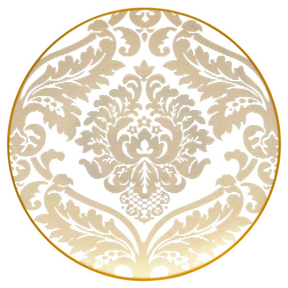 haviland-limoges-damass-ritz-paris-pr-sentierteller-wei-platzteller image 1
