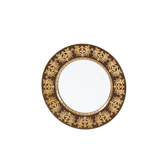 haviland-limoges-brotteller-ritz-imp-rial-bronze-ritz-paris-porzellan image 1