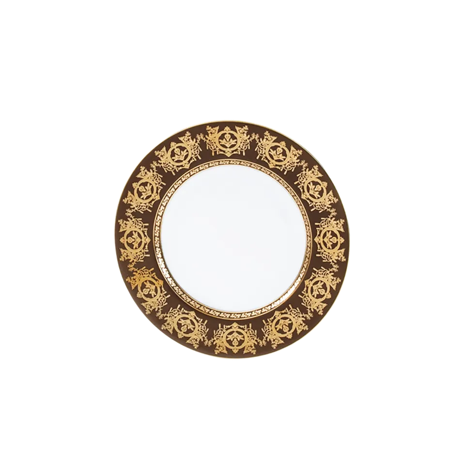 haviland-limoges-brotteller-ritz-imp-rial-bronze-ritz-paris-porzellan image 1