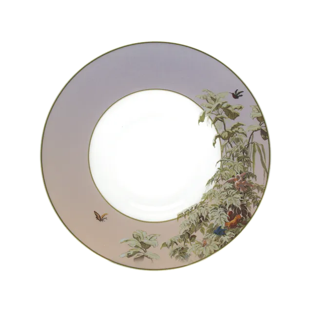 haviland-limoges-le-br-sil-manufacture-zuber-suppenteller-mit-fahne image 1