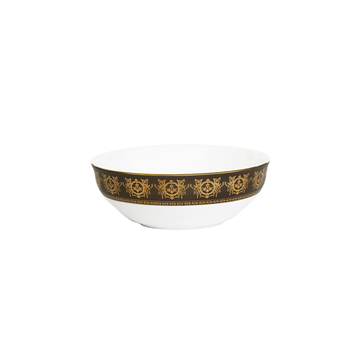 haviland-limoges-ritz-paris-salatschale-ritz-imp-rial-bronze image 1