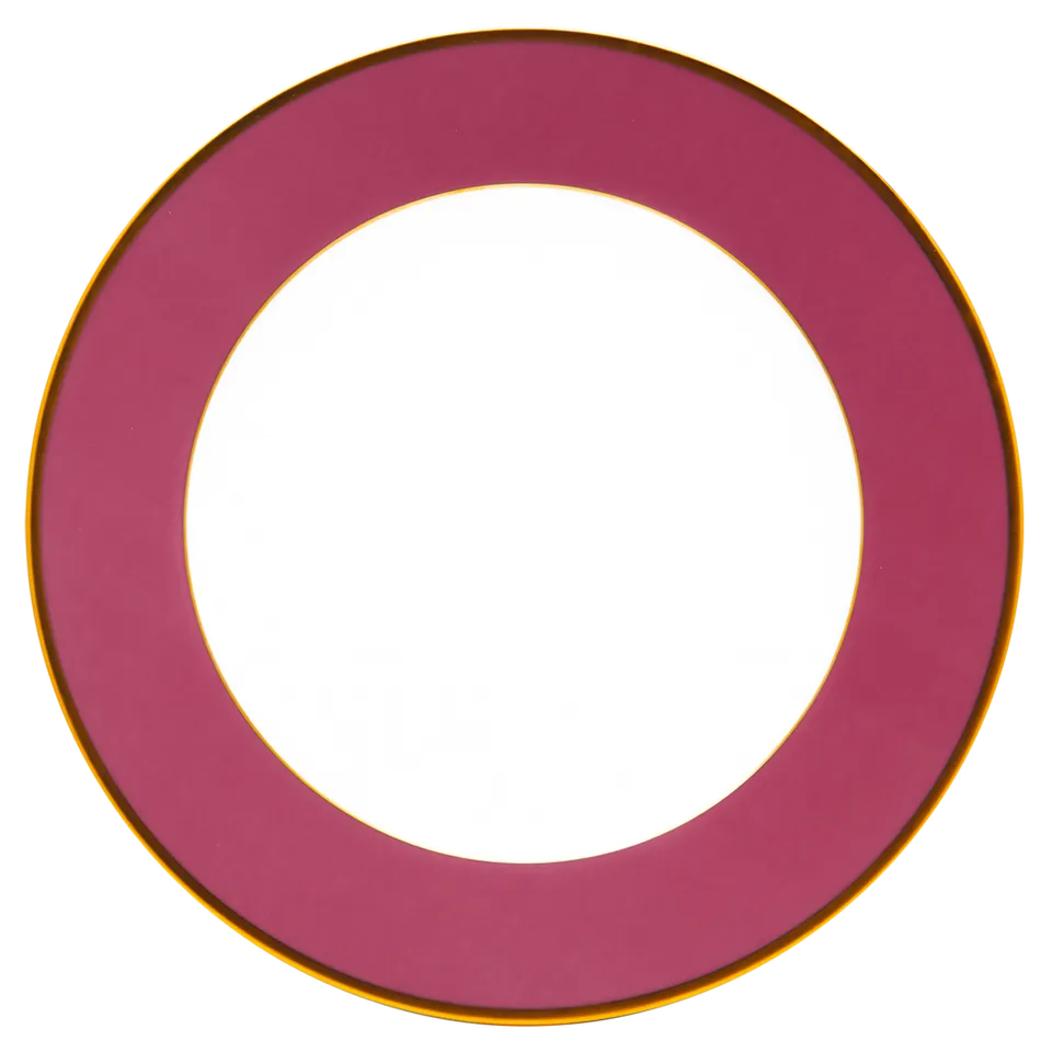 haviland-limoges-les-pr-sentations-assiette-rose-or-pr-senationsteller image 1