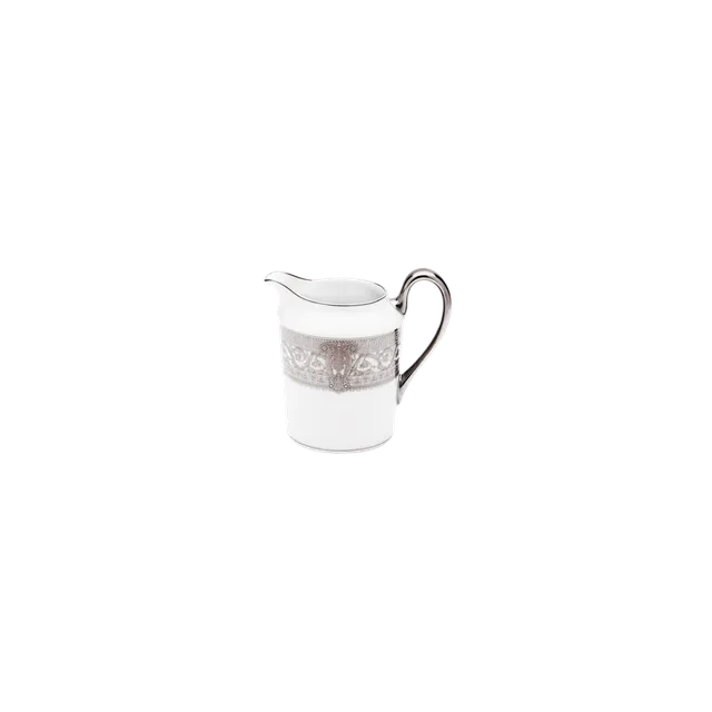 haviland-limoges-salon-murat-cr-mier-wei-platin-porzellan-milchk-nnchen image 1