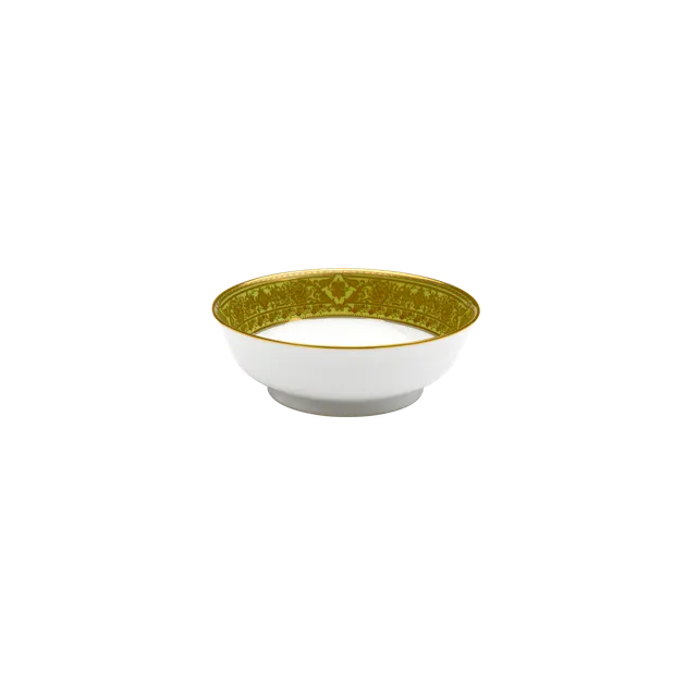 haviland-limoges-matignon-coupelle-fruits-vert-pomme-or image 1