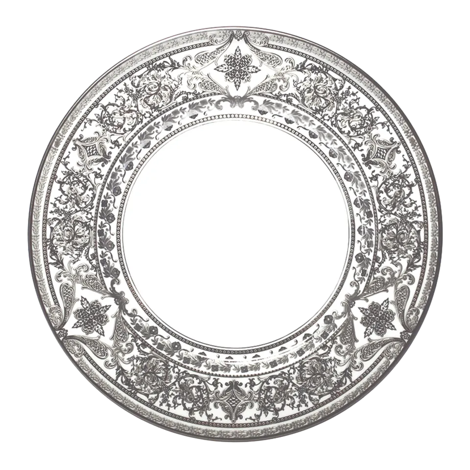 haviland-limoges-matignon-speiseteller-wei-platin image 1