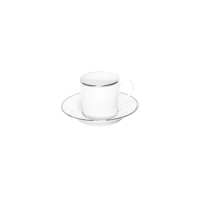 haviland-limoges-orsay-platine-kaffeetasse-mit-untertasse image 1
