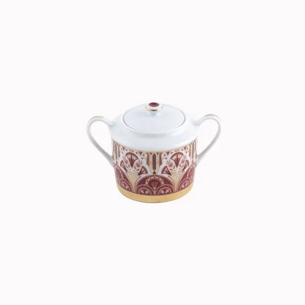 haviland-limoges-r-ves-du-nil-pourpre-gold-zuckerdose-sucrier-aus-porzellan image 1