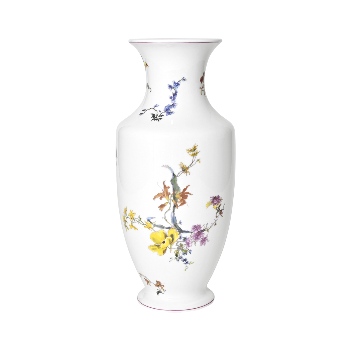 haviland-limoges-fleurs-d-auteuil-vase-36-cm image 1