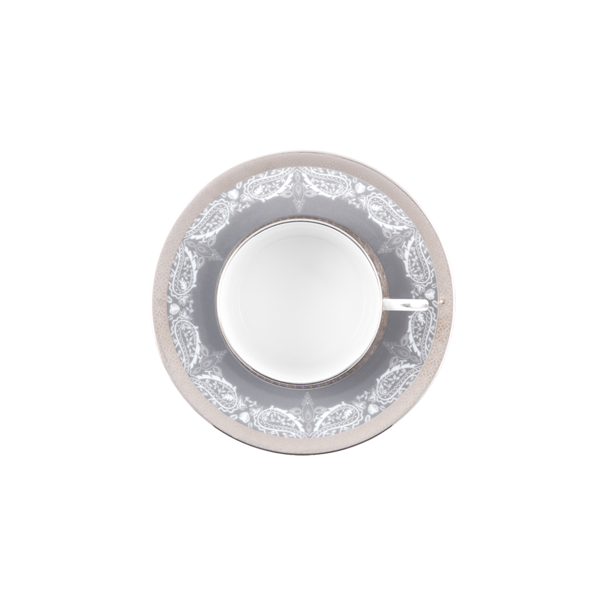 haviland-limoges-romane-gris-teetasse-mit-untertasse image 2
