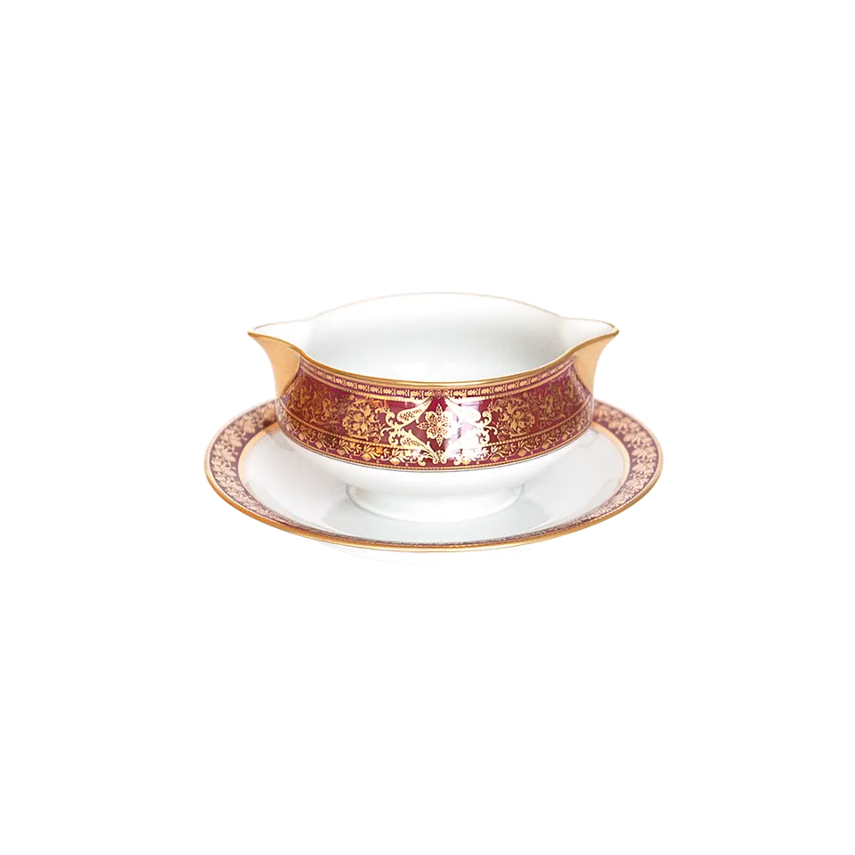 haviland-limoges-sauci-re-matignon-cerise-or-sauciere image 1