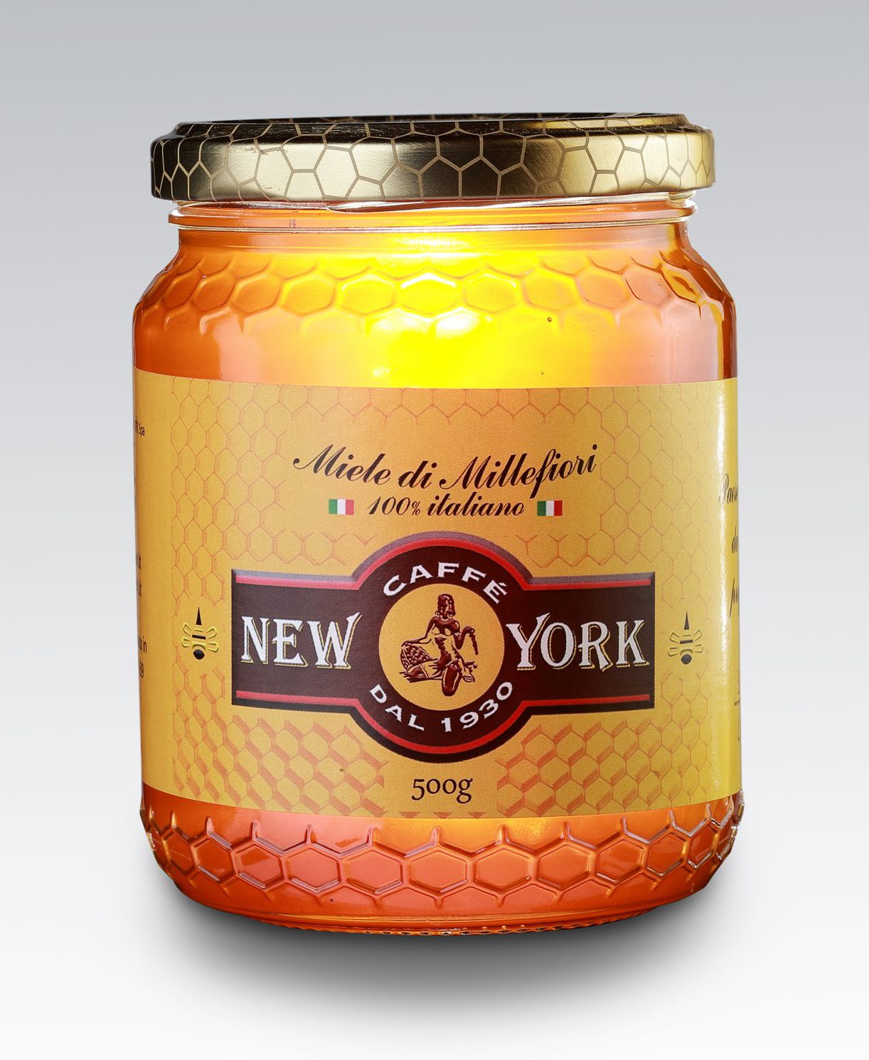 caff-new-york-miele-millefiori-100-italiano-honig-500g image 1
