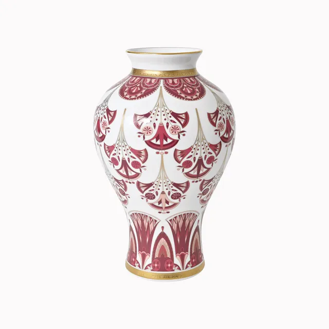 haviland-limoges-r-ves-du-nil-pourpre-or-vase-35-cm image 1