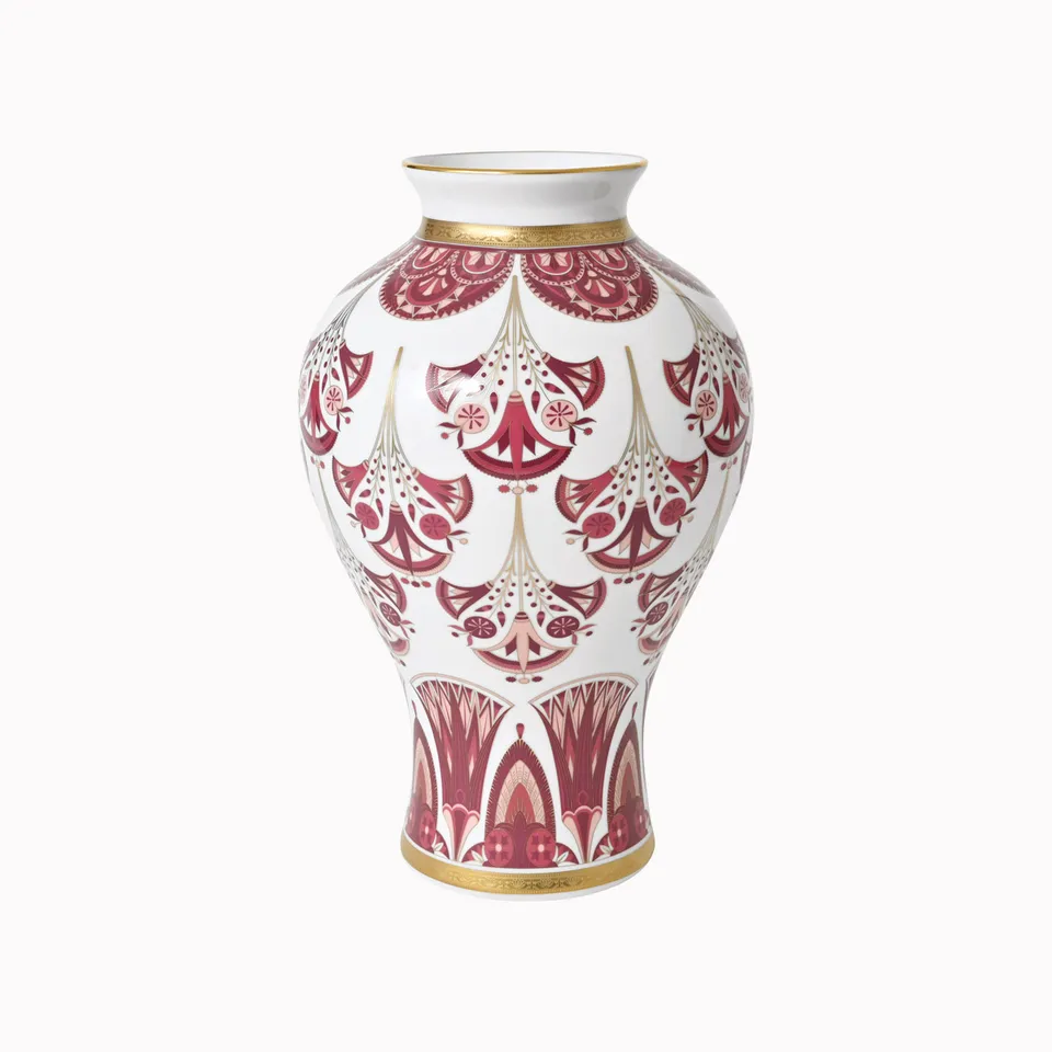 haviland-limoges-r-ves-du-nil-pourpre-or-vase-35-cm image 1