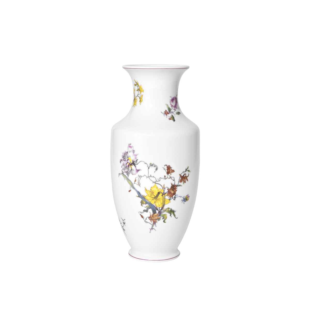 haviland-limoges-fleurs-d-auteuil-vase-28-cm-porzellan image 1