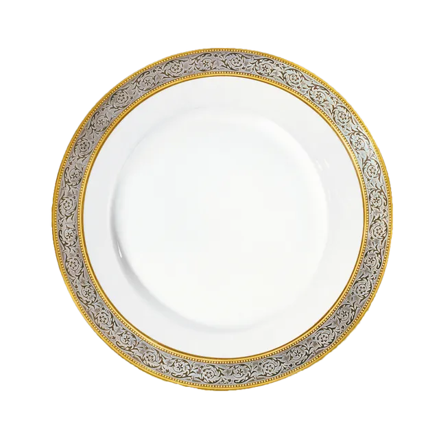 haviland-limoges-thistle-gold-platin-speiseteller image 1