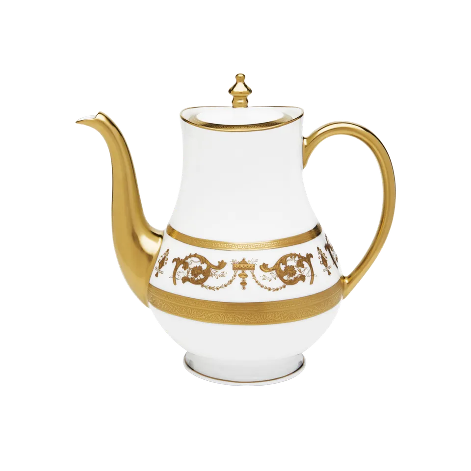 haviland-limoges-imp-rator-wei-gold-kaffeekanne image 1