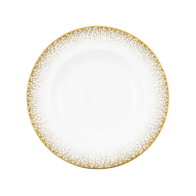 haviland-limoges-souffle-d-or-assiette-creuse-aile-tiefer-teller image 1