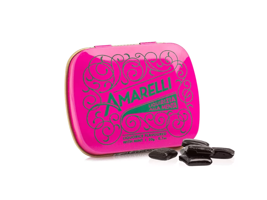 amarelli-magenta-hartes-lakritz-mit-minze-20g image 1
