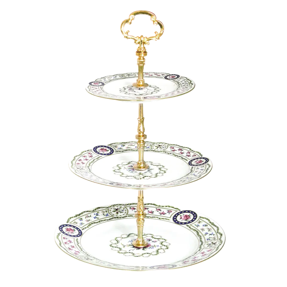 haviland-limoges-louveciennes-serviteur-3-niveaus-etagere image 1