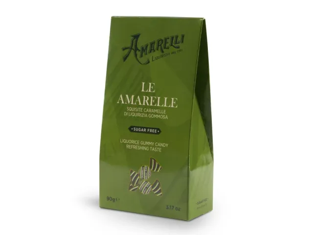 amarelli-amarelle-gummi-lakritz-zuckerfrei-90-g image 1