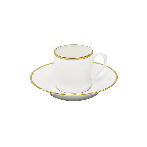 haviland-limoges-orsay-espressotasse-mit-untertasse-gold image 2
