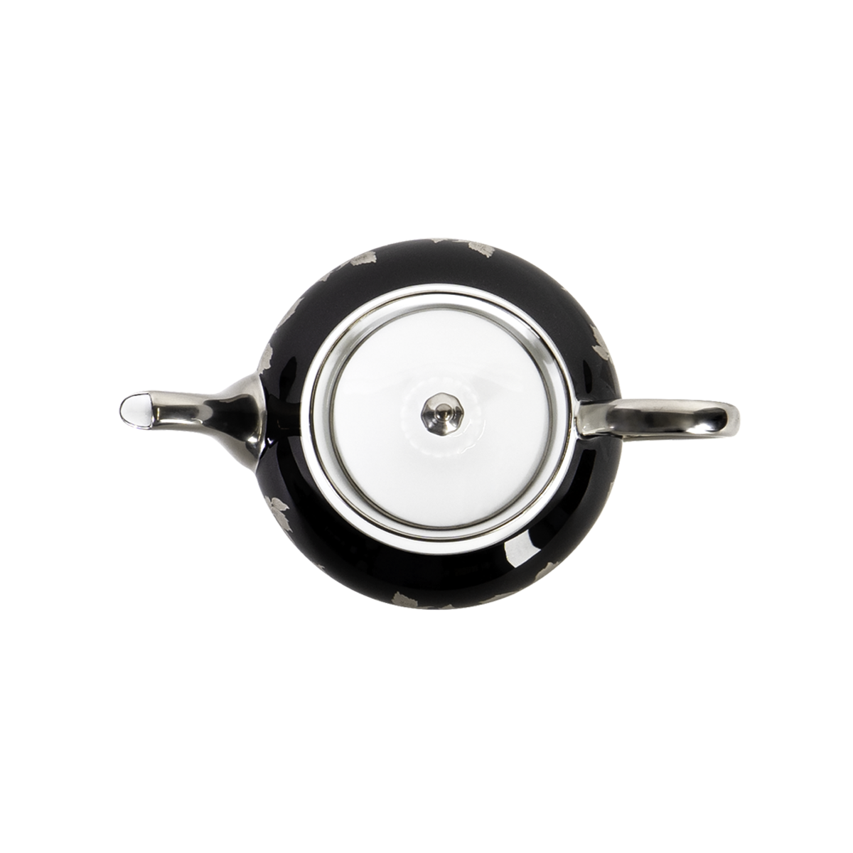 haviland-limoges-teekanne-boule-feuille-de-platine image 2