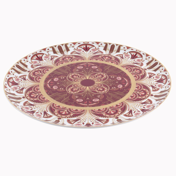haviland-limoges-r-ves-du-nil-pourpre-or-tarteplatte-plat-tarte image 2