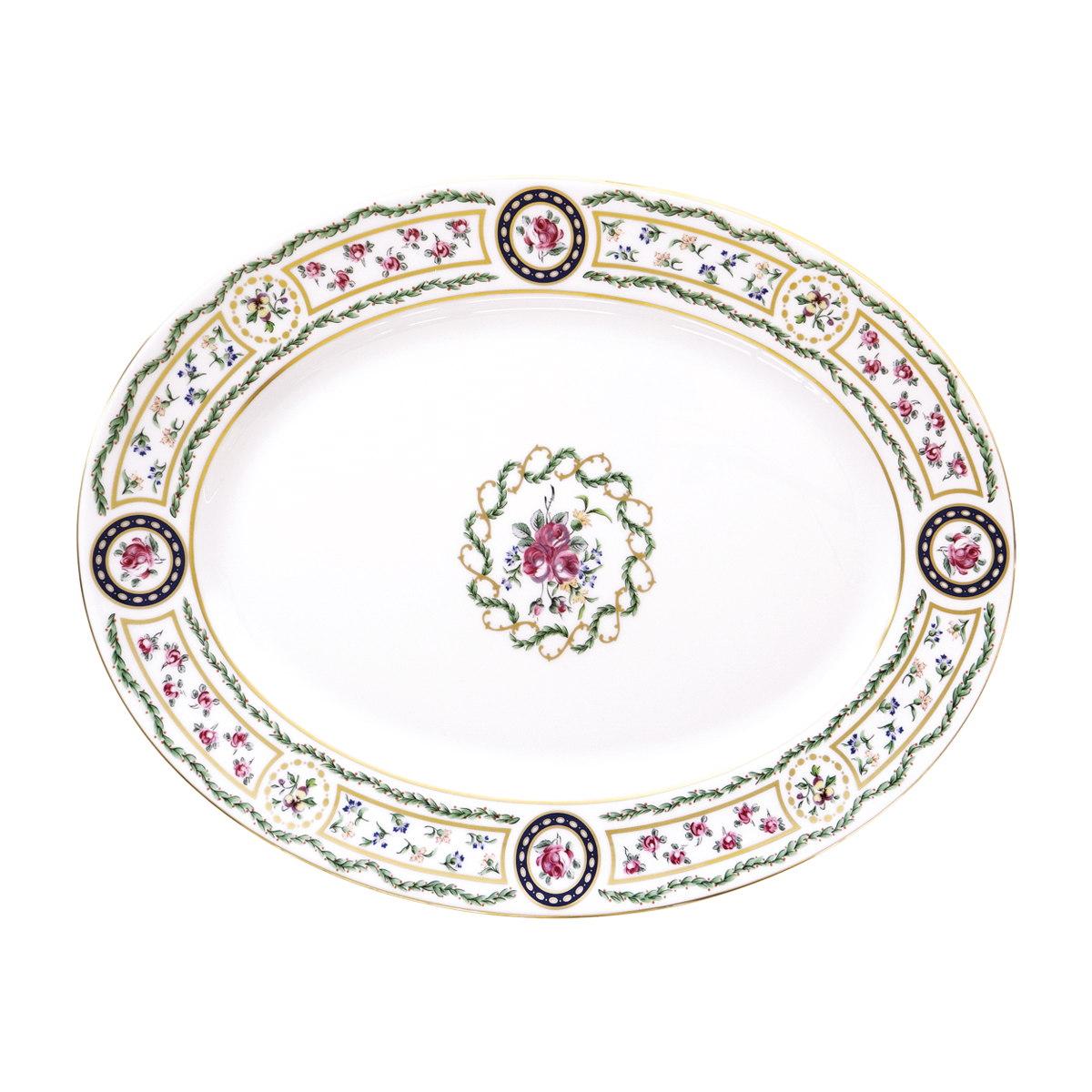 haviland-limoges-louveciennes-ovale-servierplatte-porzellan image 1