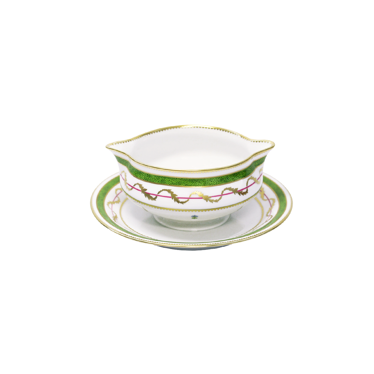 haviland-limoges-vieux-paris-vert-sauciere-gr-n image 1