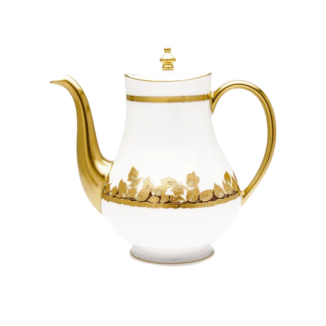 haviland-limoges-feuille-d-or-kaffeekanne-verseuse image 1