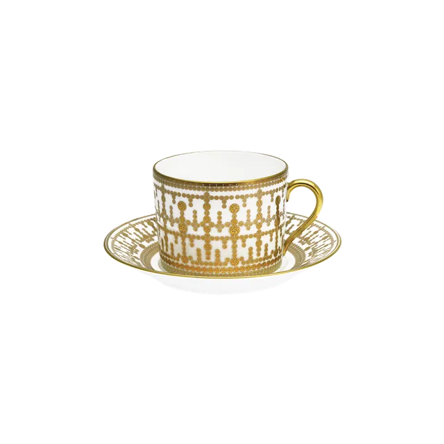 haviland-limoges-tiara-blanc-or-fr-hst-ckstasse-mit-untertasse image 1