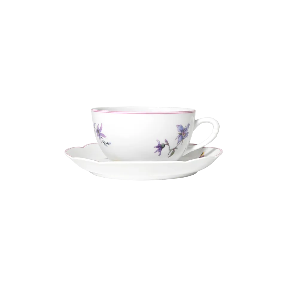 haviland-limoges-tasse-mit-untertasse-fleurs-d-auteuil-teetasse image 1