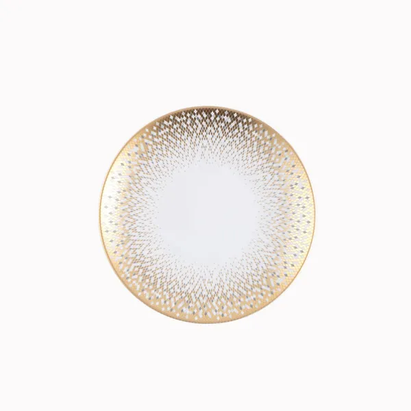 haviland-limoges-souffle-d-or-brotteller-butterschale image 1