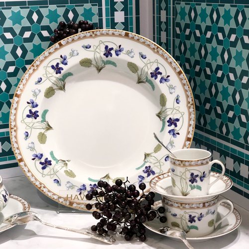 haviland-limoges-imp-ratrice-eug-nie-fr-hst-ckstasse-mit-untertasse image 2