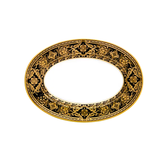 haviland-limoges-matignon-ravier-schwarz-gold image 1