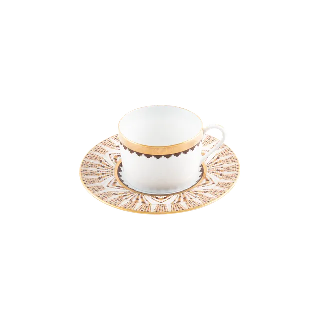 haviland-limoges-cavalier-royal-teetasse-mit-untertasse image 1