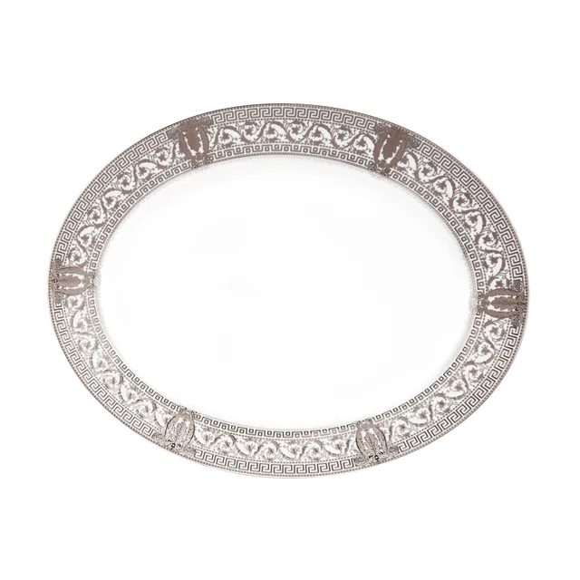 haviland-limoges-salon-murat-wei-platin-ovale-platte image 1