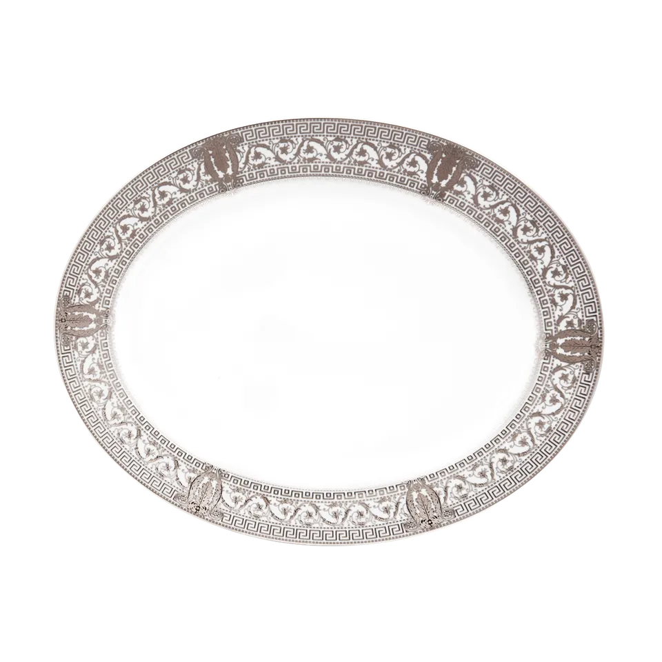 haviland-limoges-salon-murat-wei-platin-ovale-platte image 1