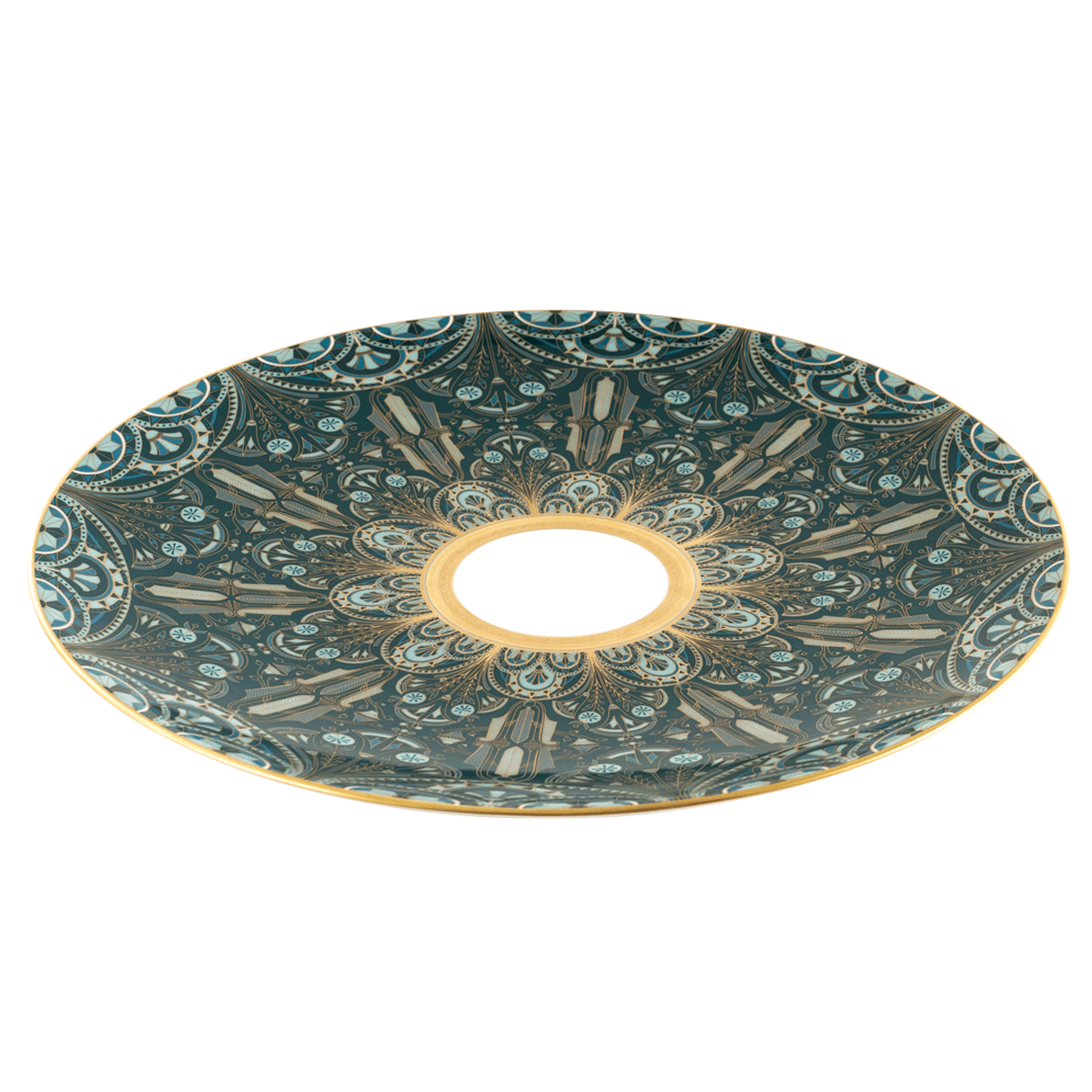 haviland-limoges-r-ves-du-nil-vert-or-pr-sentationsteller image 2