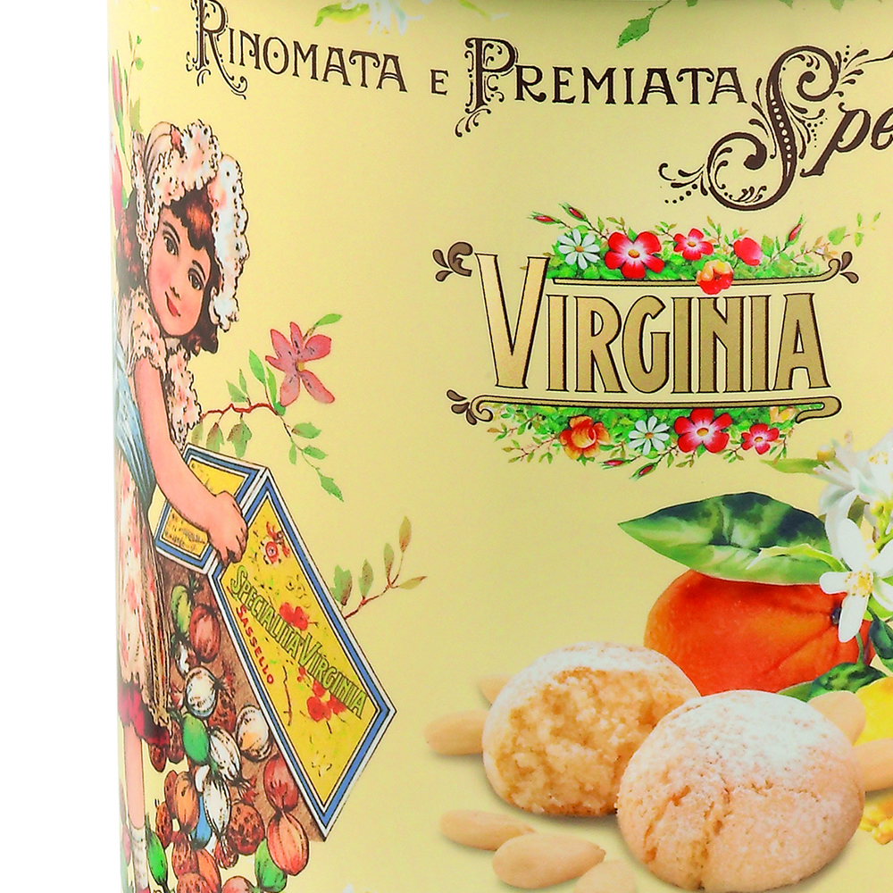 virginia-amaretti-soffici-agrumi-biscottiera-metalldose-220g image 4