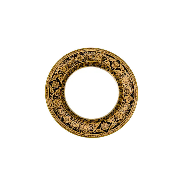 haviland-limoges-matignon-brotteller-noir-or image 1