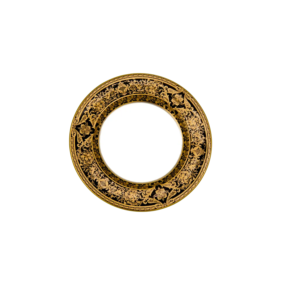 haviland-limoges-matignon-brotteller-noir-or image 1