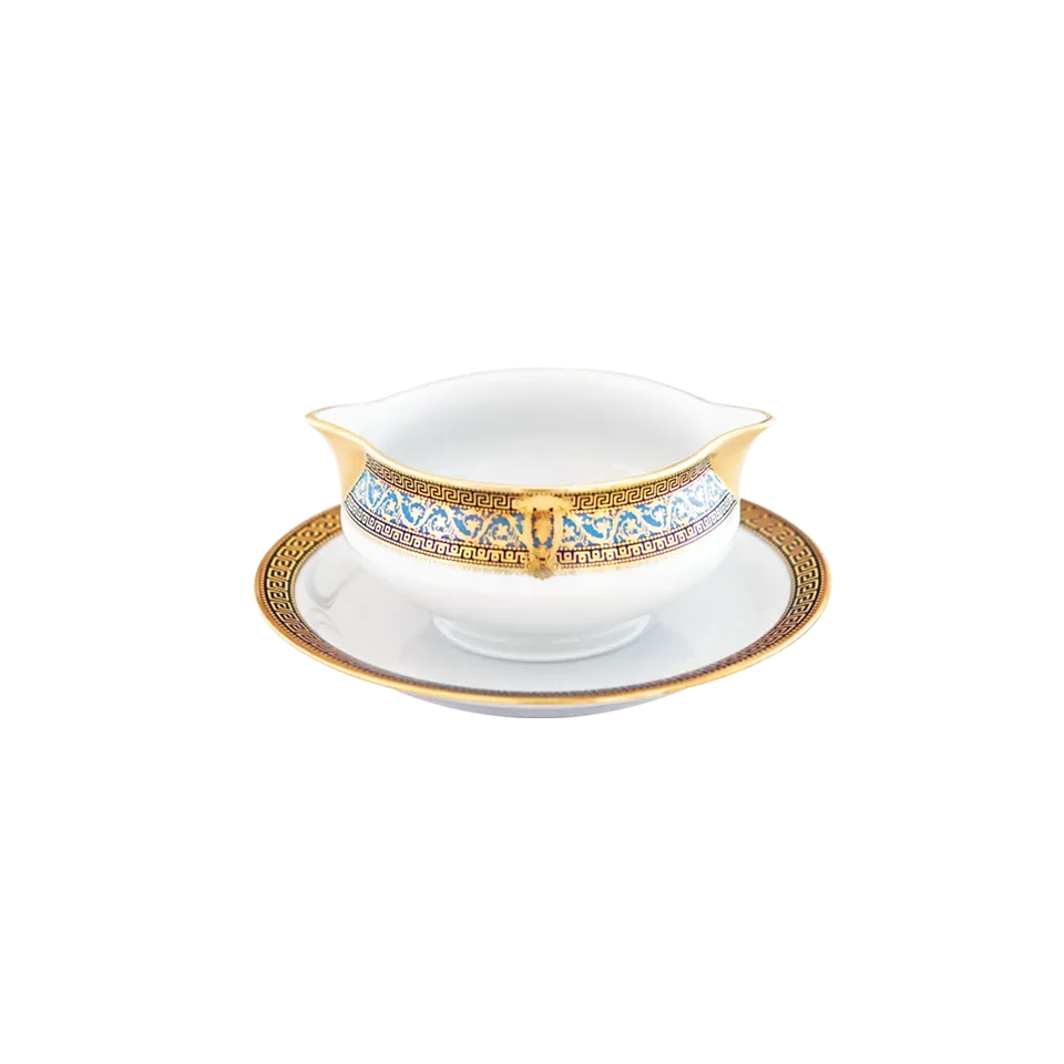 haviland-limoges-sauci-re-salon-murat-bleu-ciel-or image 1