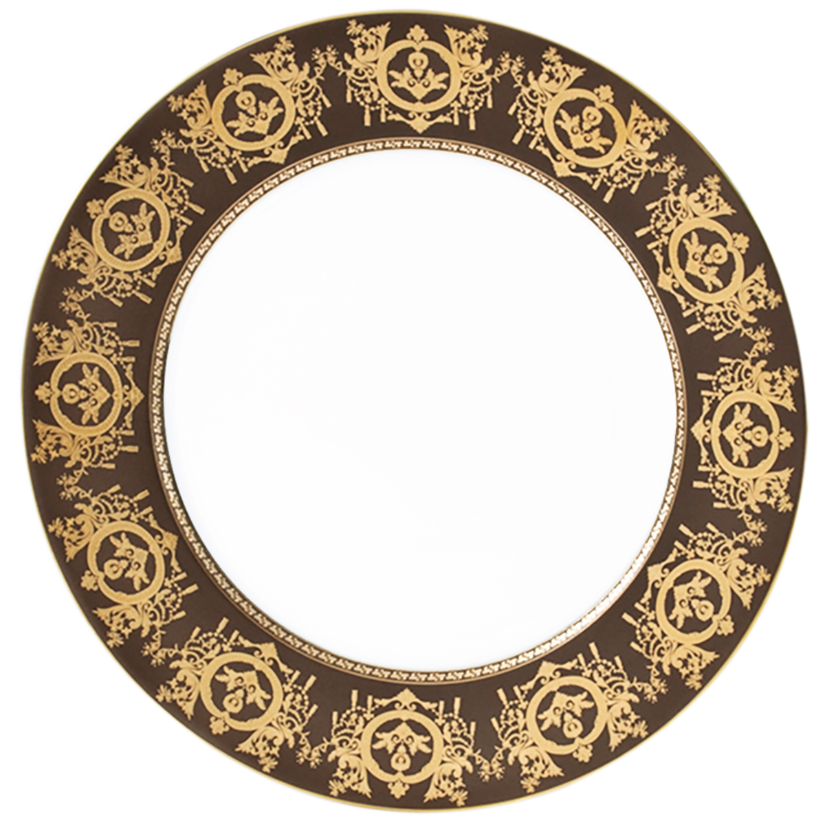 haviland-limoges-platzteller-ritz-imp-rial-bronze-ritz-paris image 1