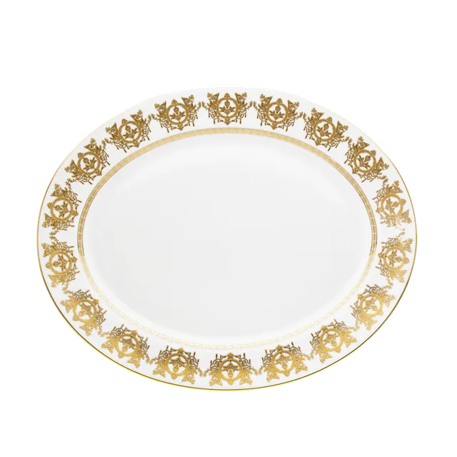 haviland-limoges-ritz-imp-rial-wei-ovale-platte-ritz-paris image 1