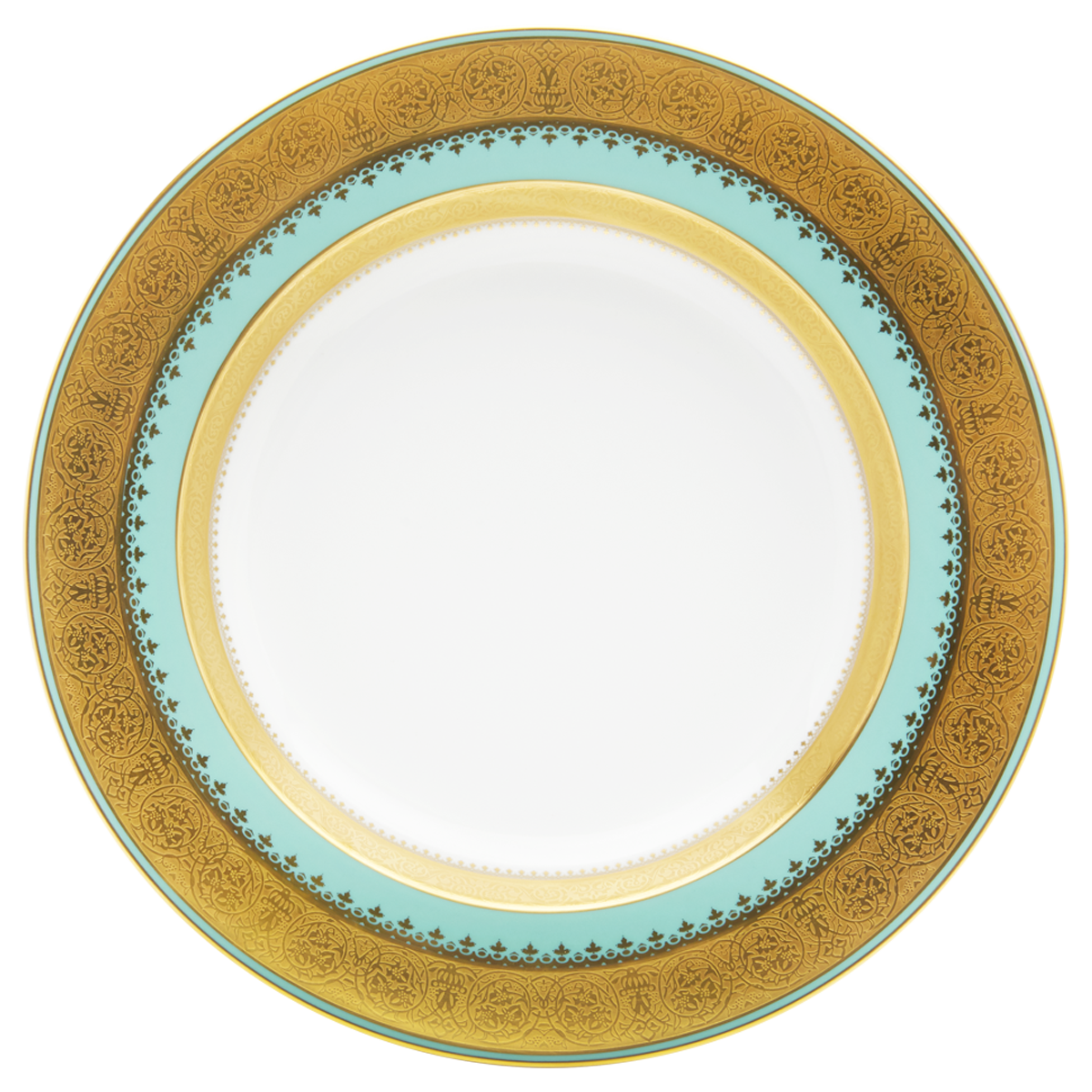 haviland-limoges-bassora-plat-rond-creux-tiefe-runde-platte image 1