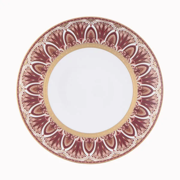 haviland-limoges-speiseteller-r-ves-du-nil-pourpre-or image 1